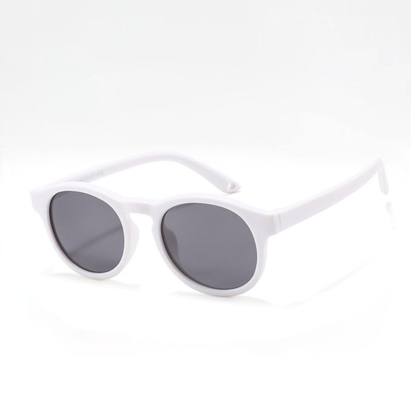 Frnrwgo Kids Silicone Sunglasses UV Protection Outdoor Sun Shading Glasses Ages 2-12