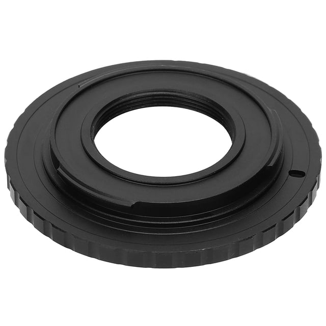 Anillo adaptador, aleación de aluminio Anillo adaptador de aleación de aluminio negro, para montura Cuerpo de cámara Cámaras Lente de montura exterior Unbranded 2214200105211