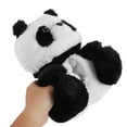 thumbnail image 3 of WEUVEB Plush Panda Car Tissue Holder with Hanging Hook, Soft Cute Animal Design, Multi-Color Car Interior Accessory, 3 of 6