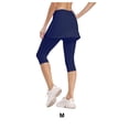 thumbnail image 2 of Qarigey Pantalones versátiles de amplia aplicación con para correr y hacer ejercicio Manténgase cómodo y a la moda Prendas para la parte inferior del cuerpo azul oscuro m, 2 of 6