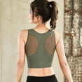 thumbnail image 4 of Women Wirefree Padded Racerback Sports Bra for Yoga Workout Gym Activewear, 4 of 6