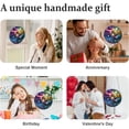 thumbnail image 6 of Beautynvta Acrylic Puzzle Suncatcher Window Hanging, 83 Pieces Sun Catcher Acrylic Puzzles, DIY Suncatchers Puzzles, Home & Garden Decor, 7.9'', (Flowers Rivers), 6 of 9