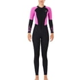 thumbnail image 1 of Trajes de buceo con trajes de buceo Mangas largas Pantalones largos Pareja Mantenga cálido Pieles de buceo Traje de surf para snorkeling Natación en agua fría Rosa Red XL 1.5mm Yuarrent OD003628-22, 1 of 7