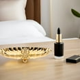 thumbnail image 7 of WEAVILUX Golden Vintage Jewelry Tray Elegant European Style Organizer for Earrings Necklaces and Accessories, 7 of 7