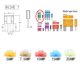 thumbnail image 2 of Fusible De Hoja Micro2 15 Uds Micro2 fusibles 5A 7.5A 10A 15A 20A Kit surtido de fusibles de cuchilla automotriz para coche, 2 of 7