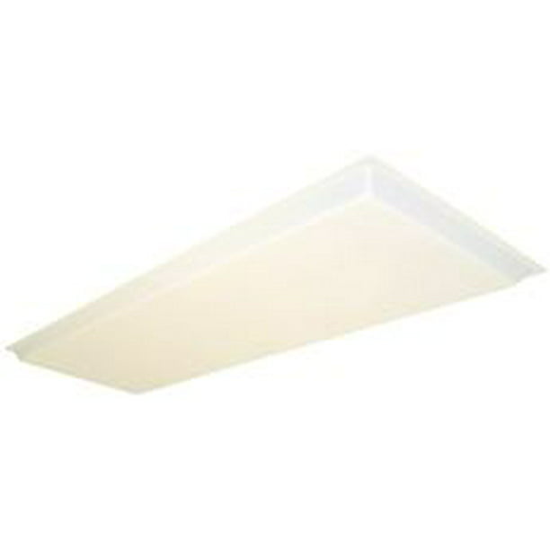 Lithonia Lighting Dropped Acrylic Diffuser, White, 1-1/2X4 Ft 