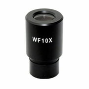 AmScope WF10X Microscope Eyepiece with Reticle (23mm) New