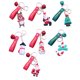 thumbnail image 1 of Llaveros De Navidad Árbol De Navidad Adornos Colgantes Colgante 3D Muñeco De Nieve Papá Noel Reno Llaveros Para Regalos De Navidad Favores De Fiesta 7 Unids Noticed AP006079-00, 1 of 6