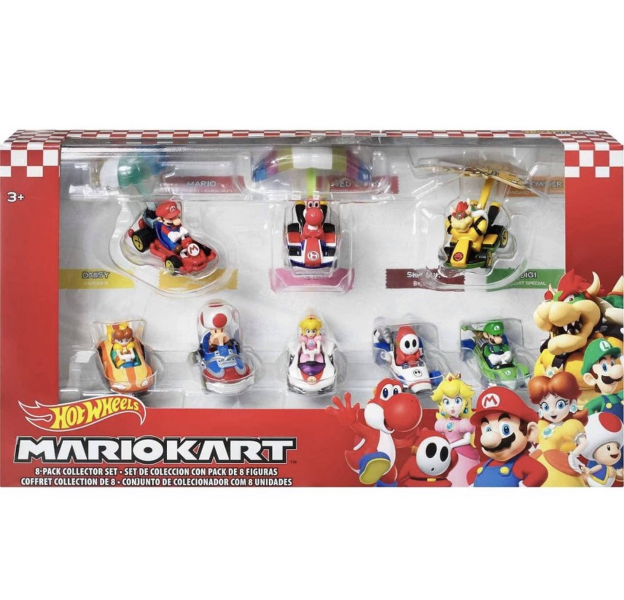 Carrinho Hot Wheels - Mario Kart - Tanooki Mario - Mach 8 - Mattel -  superlegalbrinquedos