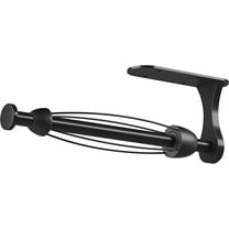 BreaDeep Paper Towel Holder Under Cabinet with Special Ratchet System, One-Handed Wall Mount Paper Towel Holder with Damping Function, Stainless Steel Paper Roll Holder Screw for Kitchen Bathroom