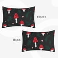 thumbnail image 4 of Bixox Amanita Mushroom Printed Pillow Protector,Super Soft Ideal for Home,Guests,Rentals - 14"x20", 4 of 8