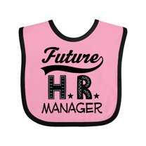 Inktastic Future HR Manager Boys or Girls Baby Bib