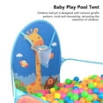 thumbnail image 5 of Kids Play Tent Princess Castle Playhouse Toy Little Girls Outdoor and Indoor Pink Game House Play Tent with Star Lights (55"x53"/DxH), 5 of 6