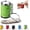 Green, variant on Mini Coin Storage Keychain, Mini Coin Bank, 2-in-1 Fidget Stress Relief & Portable Coins Storage with Secure Snap Closure