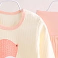 thumbnail image 6 of BOBOGOJP Toddler Boys Girls Spring Summer 2Pcs Sweatshirt Tops Pants Casual Sweatsuit, Everyday Sweatsuit Pink,Size 12-18 Months, 6 of 7