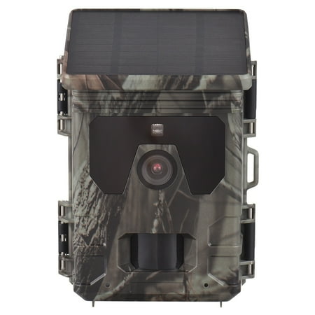 Camera Solar Powered Hunting Camera 4K Videos 50MP Pictures Solar Trail Camera