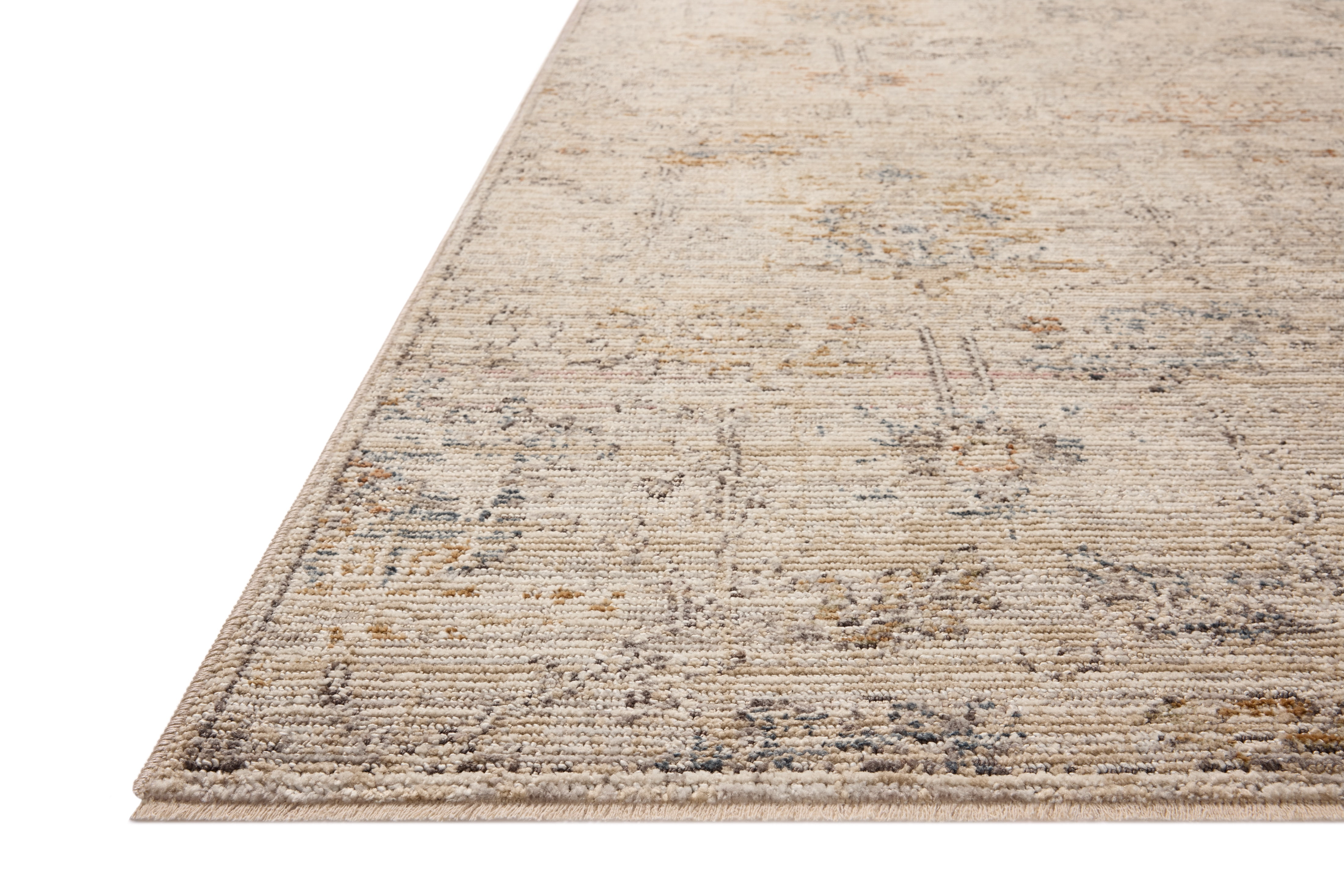 Loloi Milena Ivory / Granite 4'-0" x 10'-0" Area Rug