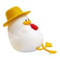 thumbnail image 4 of Cute Duck Night Light 3 Velocidades Funny Ducklings Lámpara Mesa Ornamento Regalo para (B), 4 of 9