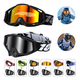 thumbnail image 1 of 2pcs Goglesss Motocross Gafas De Esquí Tacticos Anti Niebla Xtellar negro, 1 of 3