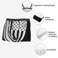 thumbnail image 4 of KLL Submarine Vintage Flag Men's Cotton Boxer Briefs Underwear-Medium, 4 of 8