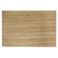 thumbnail image 5 of · REDEARTH · Area Rug-Hand Crafted 100% Natural Jute Handloom Artisan Made Area Rug, Reverisble, Eco Friendly, Boho, Rustic; (3'x5'; Natural), 5 of 16