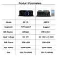 thumbnail image 6 of 400W 2*200W Stereo Hifi Car Home Subwoofer Car Audio Car Amplifier Amp Sound Speaker Digital EDR Audio LED Design Amplifiers ,Multiple Applications, 6 of 6