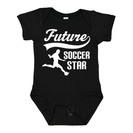 

Inktastic Future Soccer Star Childs Sports Gift Baby Boy Bodysuit