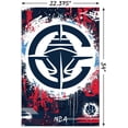 thumbnail image 3 of NBA Los Angeles Clippers - Maximalist Logo 24 Wall Poster, 22.375" x 34", 3 of 5
