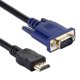 thumbnail image 1 of 1.8m Hdmi Male To Vga Male 15pin Video Cable(black), 1 of 4