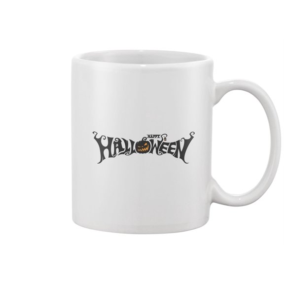 Happy Halloween Scary Design Mug -Image by Shutterstock