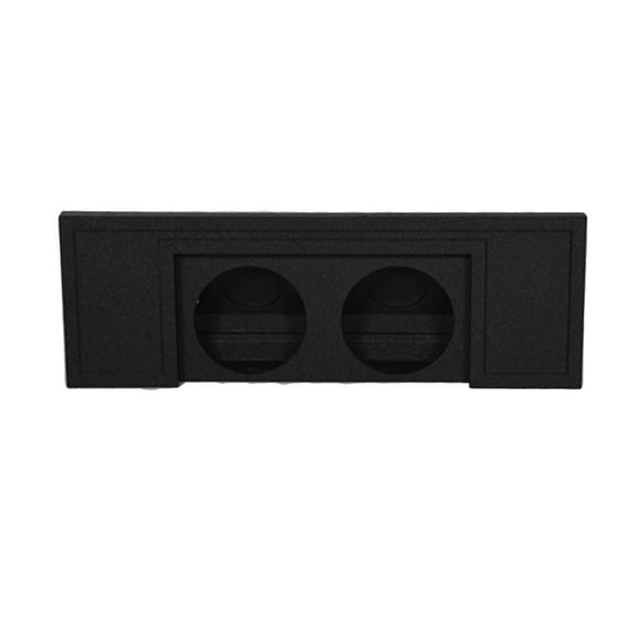 QPower Dual 10" Sub Box for Chevy Colorado Crew Cab & GMC Canyon Crew Cab 2015-2024