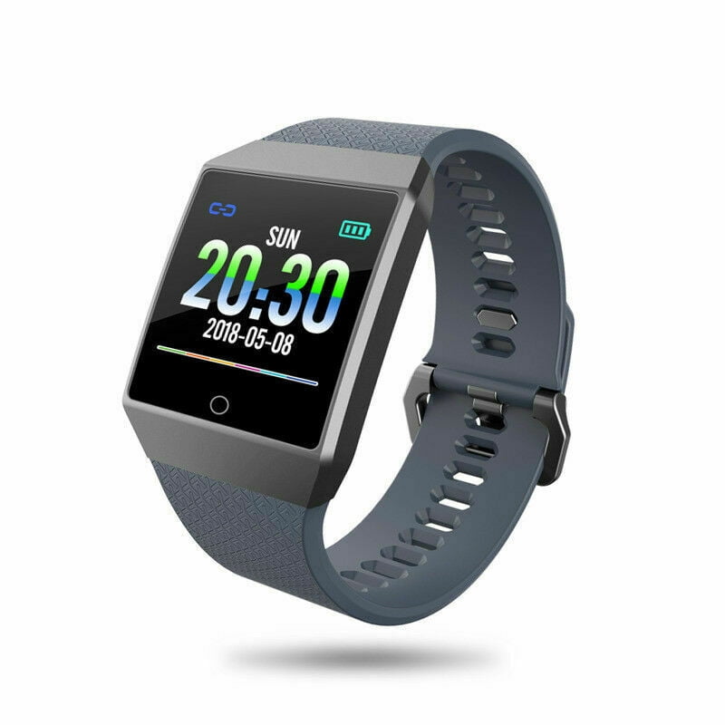 Bluetooth Smart Watch Heart Rate Blood Pressure Monitor For Android Apple | Walmart Canada