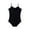 Black., variant on High Stretch Ballets Leotard Shorts,Sleeveless Backless Gymnastics Unitards for Practice (Toddler Girl's or Girl's),Sizes 3-15 Years