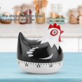 thumbnail image 3 of Digital Kitchen Timer Cute Chicken Shaped Mechanical Alarm Clock Gadget Countdown Clock Reminder Min, 3 of 5