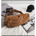 thumbnail image 3 of LHSHID Women's Hipster Hobo Boho Hippie Crossbody Bag Japanese Dark Academia Canvas Sling Packs Grunge Aesthetic Handbags (white), 3 of 6