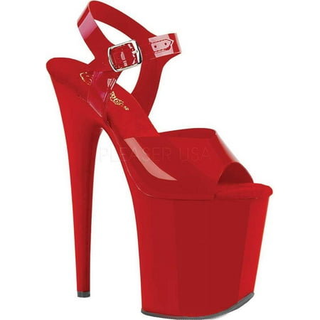 Women's Pleaser Flamingo 808N Heeled Sandal size 7