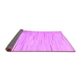 thumbnail image 2 of Ahgly Company Indoor Round Abstract Purple Contemporary Area Rugs, 8' Round, 2 of 4