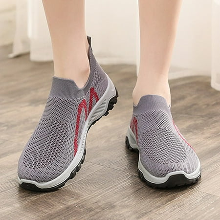 

AXXD Women s Sneakers Waterproof Shoes For Women Mom Casual Winter Hiking Christmas All Weather Grip Shoes For Clearence