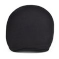 thumbnail image 4 of Men's Cotton Flat Ivy Gatsby Newsboy Driving Hat Cap (Style2-Black), 4 of 6