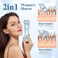 thumbnail image 4 of Glide Pro 3.0 Razor, Dusk Razor for Women, Duskofficial - 2-in-1 Silk Glide Pro Electric Razor, Wet and Dry for Legs, Arms, Underarms, and Pubic Area, 4 of 5
