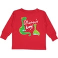 thumbnail image 3 of Inktastic Mamaws Boy Grandson Dinosaur Boys Long Sleeve Toddler T-Shirt, 3 of 5