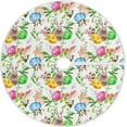 thumbnail image 1 of baomifa-Easter Bunny Eggs Rabbit Christmas Tree Skirt 48 Inch, Xmas Tree Floor Door Mat for Party Decoration Holiday Decor Home Indoor Outdoor, 1 of 4