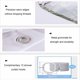 thumbnail image 5 of Christmas Shower Curtain Shower Curtain Proof Shower Curtain Bathroom Dry And Wet Separation Shading Warm Shower Curtain, 5 of 8