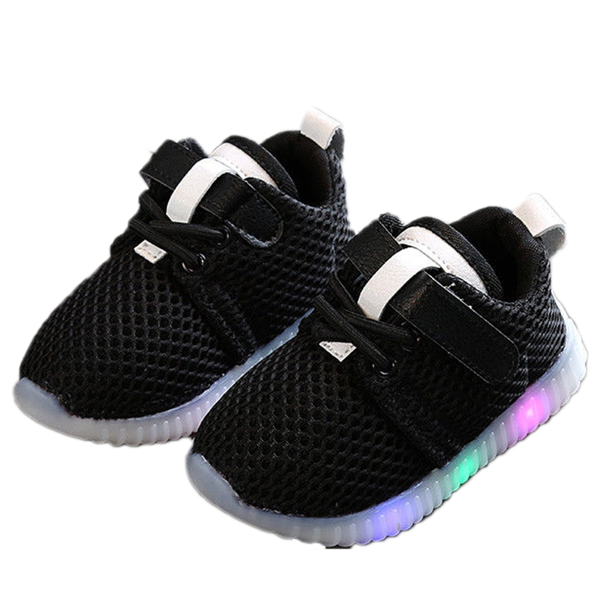 Kids Baby Girl Kids Glitter Crib Shoes Anti-slip Soft Sole Sneakers Prewalker NE 