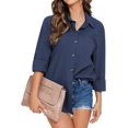 Women's Social Worker Shirt - Casual Long Sleeve Sweatshirt, Loose Fit Lightweight Pullover, Green XL