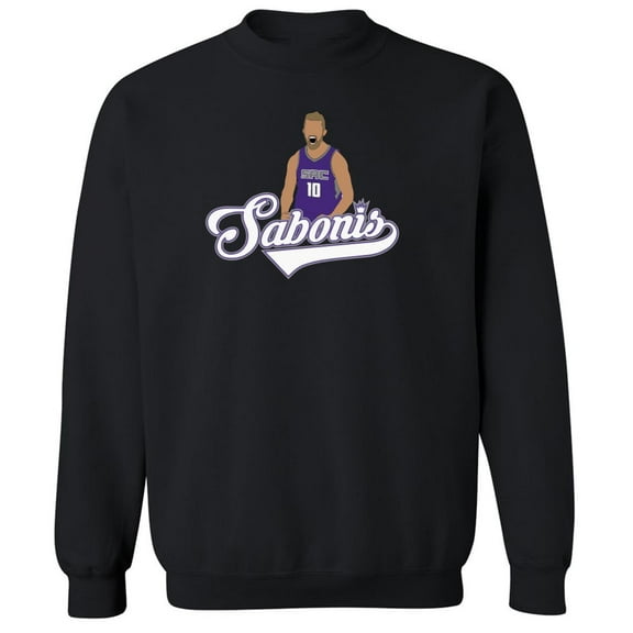 Kings Domantas Sabonis Pic Logo Crew Neck Sweatshirt