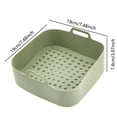 thumbnail image 3 of Klonfd Doublure de Cuisson Carrée en Silicone Résistante à la Chaleur et Réutilisable pour Friteuse à Air Chaud Domestique, 3 of 6