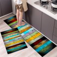 thumbnail image 3 of Alfombra de cocina con estampado de letras, lavable, para entrada de casa, dormitorio, sala de estar, decorativa, 3 of 5