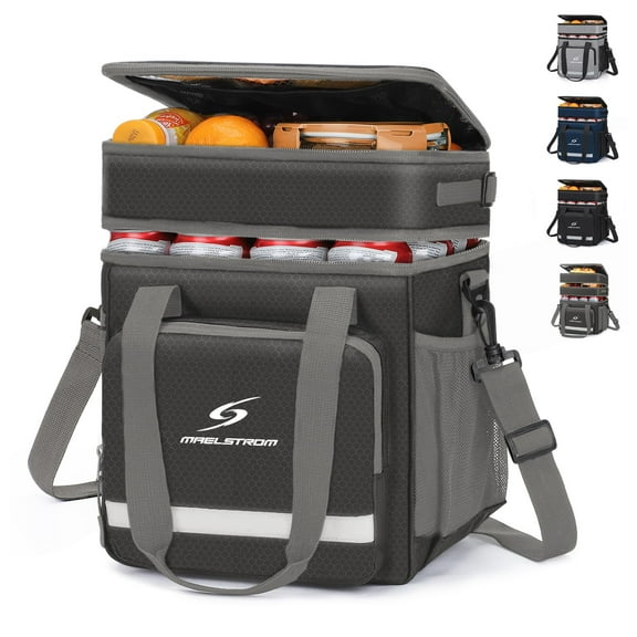 Maelstrom Lunch Box for Men,Insulated Lunch Bag Women/Men,Leakproof Lunch Cooler Bag, Lunch Tote Bag