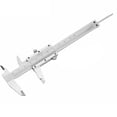 thumbnail image 1 of Calibrador Vernier de 100 mm de Acero Al Carbono, Precisión de 0,05 mm para Bricolaje e Industria., 1 of 1